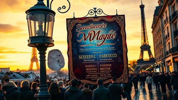 Top 5 spectacles de magie à ne pas manquer à Paris en 2025